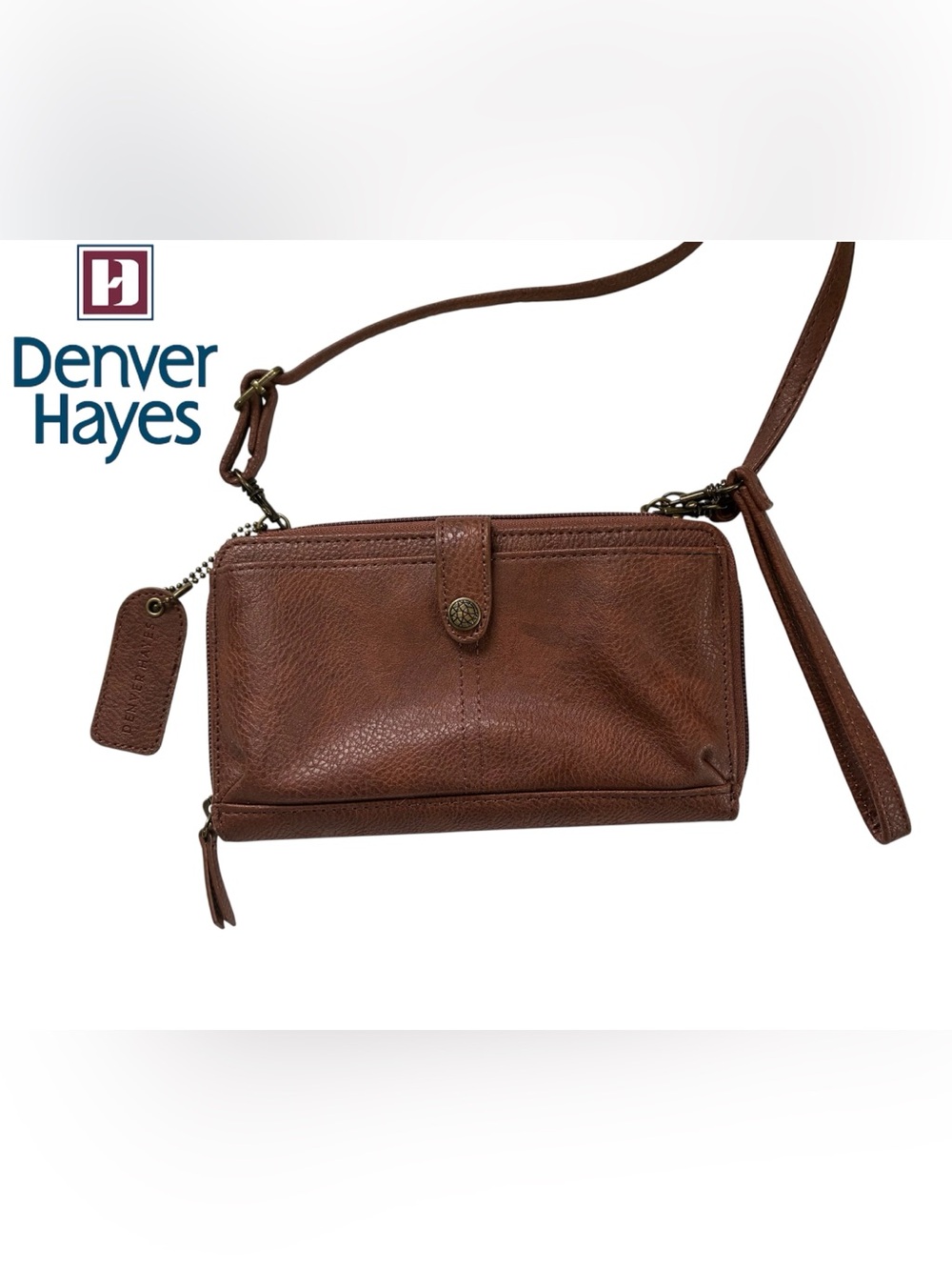 CROSSBODY PURSE WRISTLET WALLET DENVER HAYES